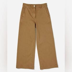 Everlane wide leg crop pant